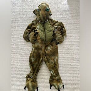 Kids Dinosaur Costume - Green and Brown